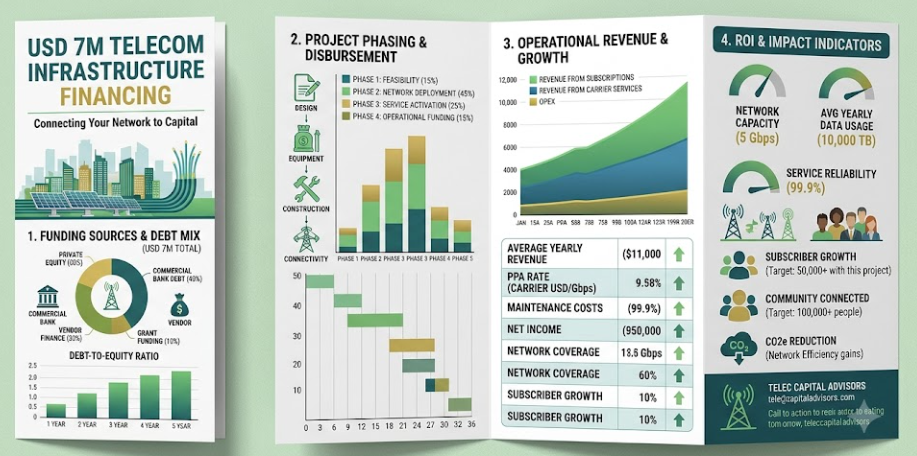 USD 7M Telecom Infrastructure Financing