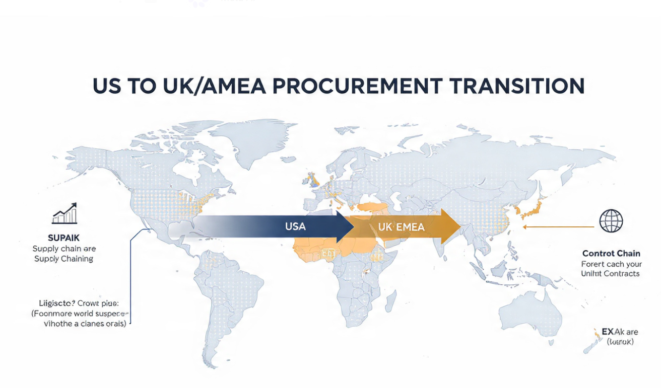 US to UK/EMEA Procurement Transition